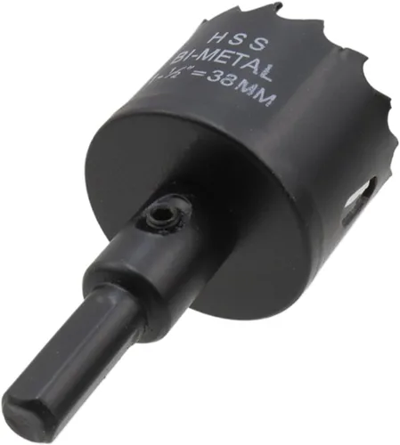 Vista 5 de Sierra de agujero de 1-1/2"/38mm para metal, madera y corte de plástico Cortador de agujeros - 2 piezas