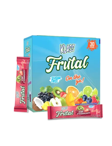 Vista 11 de Frutal On-The-Go! Mezcla de bebida en polvo con sabor a ponche cítrico - Sin azúcar - (30 paquetes de palitos)