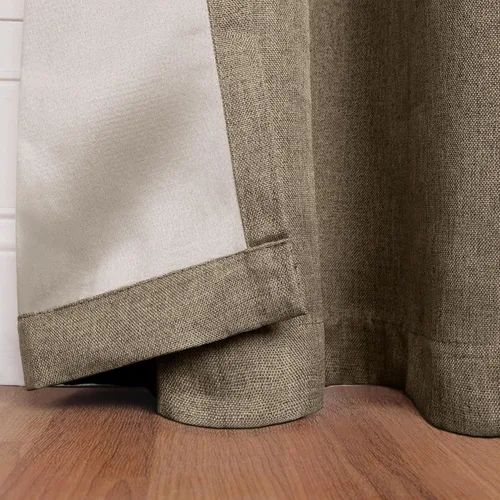 Vista 3 de Superior Cortinas opacas, oscurecimiento de habitación, dormitorio, cortinas, cocina, detalles de ventana de sala de estar, bloqueo solar, térmico