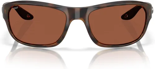 Costa Del Mar Gafas de sol rectangulares Clipperton unisex Tortuga/Cobre Polarizado 580p