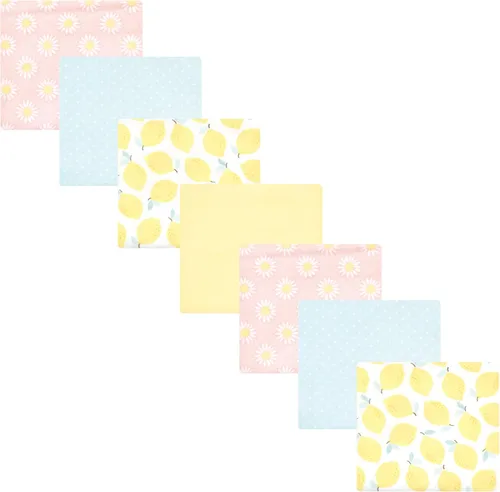 Vista 193 de Hudson Baby Unisex Baby Cotton Flannel Receiving Blankets Bundle, Bonjour, One Size (Pack of 2)