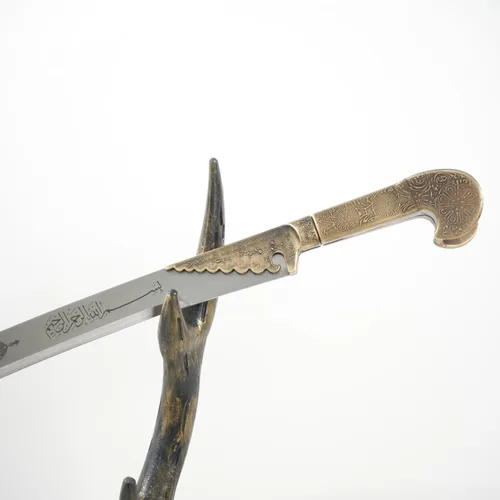 Vista 3 de Yatagan Swords Sultan Suleiman La Magnífica Espada Hecho A Mano Janízary