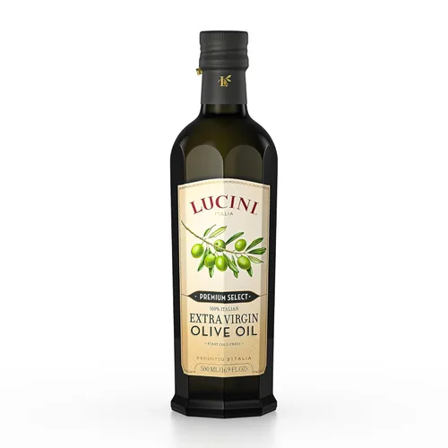 Vista 5 de Lucini Italia Everyday Aceite de oliva virgen extra – 100% aceitunas argentinas – Verificado sin OMG, aprobado por Whole30, Kosher, 16.9 fl oz
