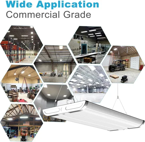 Vista 29 de Lightdot Luces LED de 40 pulgadas para tienda de bahía alta, 100-277 V 【Equipadas con controlador】 240W 33600LM [Eqv.960W MH] 5000K gran cobertura