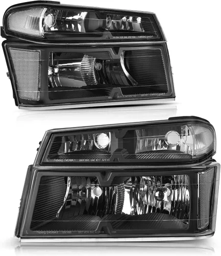 Vista 12 de DWVO Faros delanteros compatibles con Chevy Silverado 1500 1500 HD/2003-2004 Silverado 2500/2003-2006 Silverado 2500HD 3500/2003-2006 Avalanche 1500