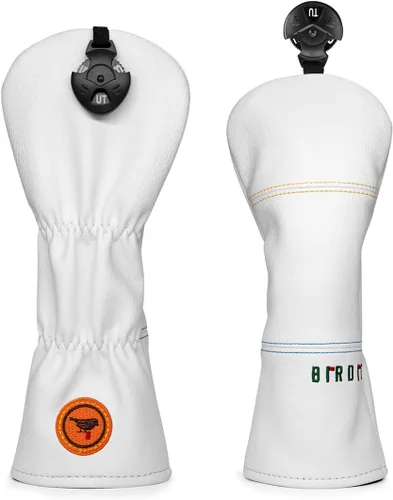Vista 12 de Fundas para Palos de Golf Bordado Elegante Cuero Premium Birdie Golf Funda para Driver Funda Híbrida para Fairway Funda para Putter Blade Funda