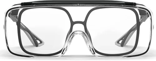 Vista 2 de Gafas de seguridad antiniebla, gafas protectoras con bloqueo de luz azul, antipolvo, protección UV, para hombres y mujeres