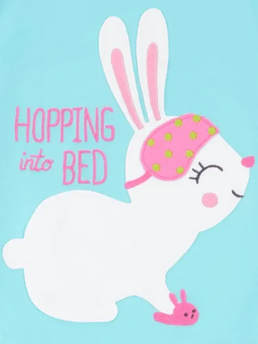 Vista 3 de Simple Joys by Carter's Conjunto de pijama de algodón ajustado de 6 piezas para bebés, niños pequeños y niñas, paquete de 3