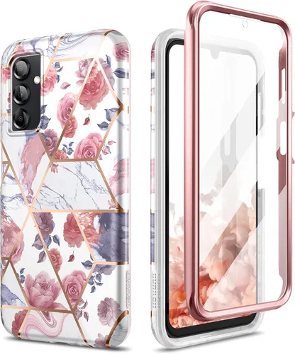 SURITCH Funda para Samsung Galaxy A14 5G, [protector de pantalla antiarañazos incorporado] Protección de cuerpo completo de 360° a prueba de golpes