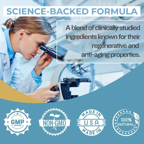 Vista 4 de Suplementos de células madre Stemforte - Suplemento antienvejecimiento Nutrición de células madre para promover la regeneración celular y reparar