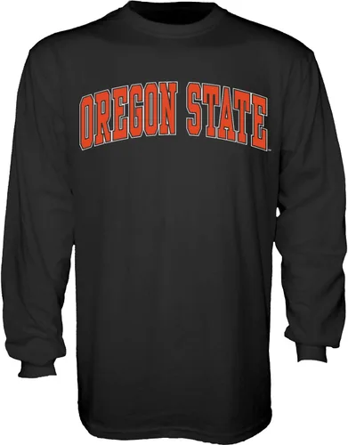 Vista 17 de Blue 84 NCAA Camiseta de Manga Larga para Hombre con Diseño Arqueado en Colores del Equipo