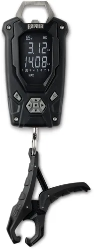 Rapala Báscula digital de alto contraste RHCDS50, negro, 50 libras.