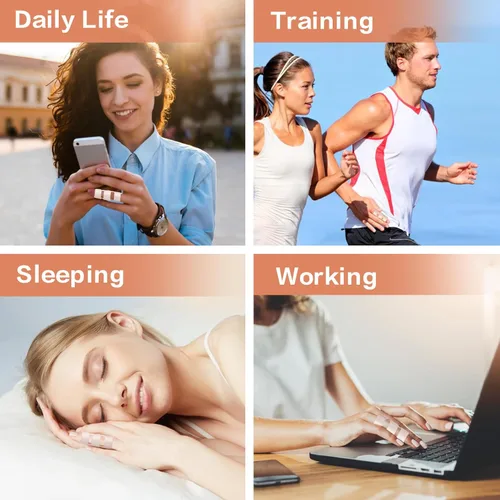 Vista 4 de Férula de dedo de gatillo, férulas de dedo para enderezar y disparar dedos y dedos rotos, soporte de dedo se ajusta al índice, dedos anulares Beige