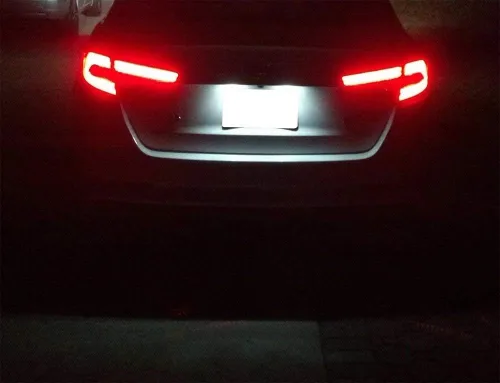 Vista 5 de iJDMTOY OEM-Fit - Kit de luz LED completa para placa de matrícula de 3 W, compatible con Kia Forte Koup 2009-2017 de 2 puertas, alimentado por