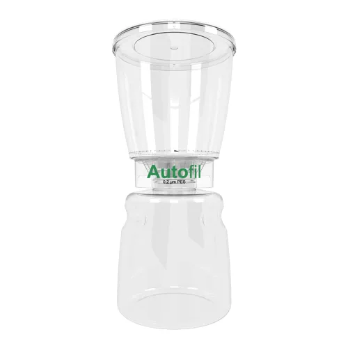 Foxx Life Sciences -1103-RLS Autofil Unidades de filtro de vacío desechables estériles con membrana PES esterilizadora de 0.2um, 33.8 fl oz,