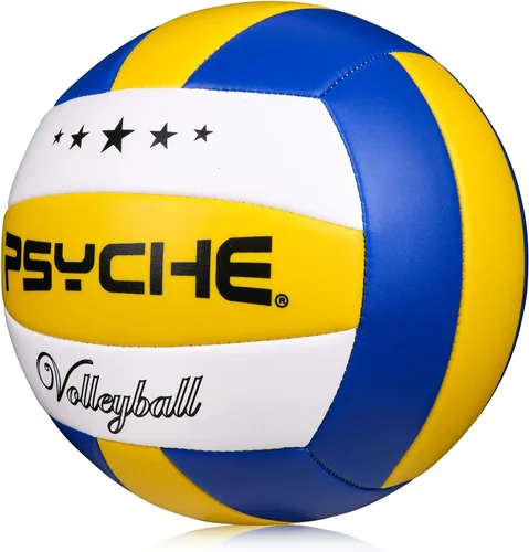 Wisdom Leaves Voleibol, Balón de voleibol suave para juegos de playa, parque, interior y exterior, juego y entrenamiento (tamaño oficial 5)