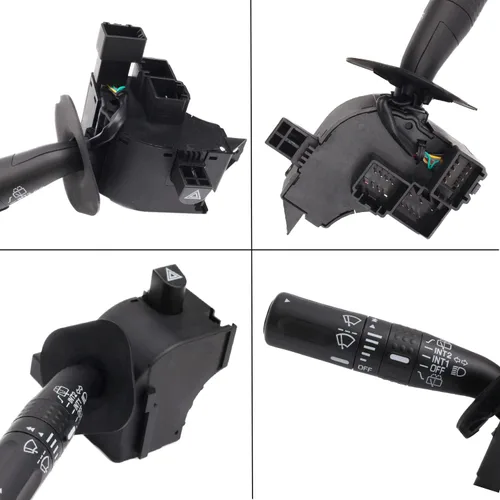 Vista 5 de Interruptor de señal de giro multifunción para faros delanteros, interruptor del limpiaparabrisas compatible con 02-05 Explorer 03-06 Expedition