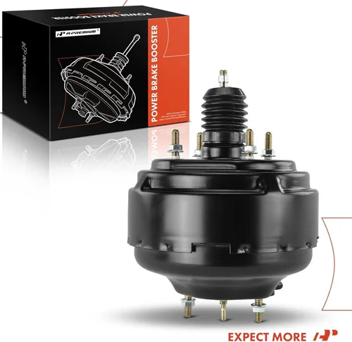 Vista 8 de A-Premium Potenciador de freno de vacío compatible con Chevrolet Corvette 1968-1976, sin cilindro maestro