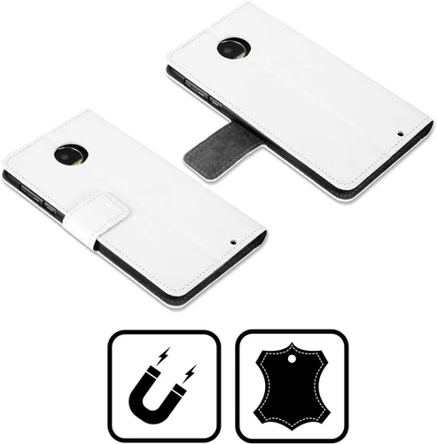 Vista 4 de Head Case Designs Officially Licensed Black Sabbath Red Logo Key Art Leather Book Wallet Case Cover Compatible with Moto E7 Power/Moto E7i Power