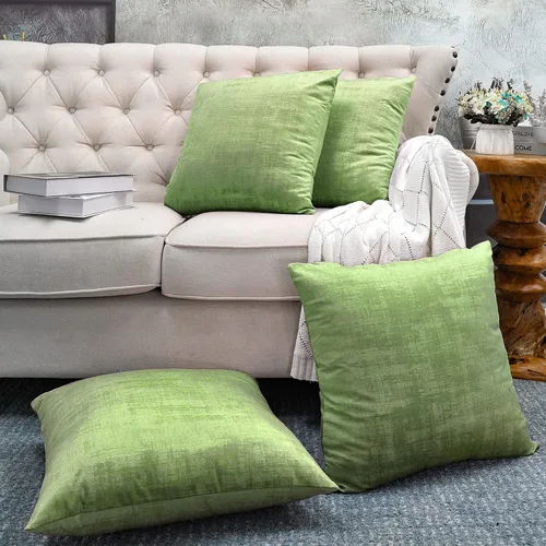 Vista 23 de Home Soft Things Juego de 2 fundas de almohada de terciopelo texturizado, 14 x 26 pulgadas, color verde azulado profundo, fundas decorativas