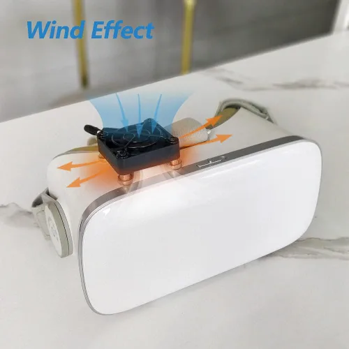 Vista 7 de Ventilador USB dual de 1.575 pulgadas con 3 velocidades ajustables de 5 V, mini ventilador de computadora, ventilador silencioso compatible con PC