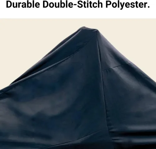 Vista 3 de Formosa - Funda para picadora de bicicleta ultra larga XXL, resistente para todo tipo de clima, para caballos de hierro de 9 a 9.5 pies, protección