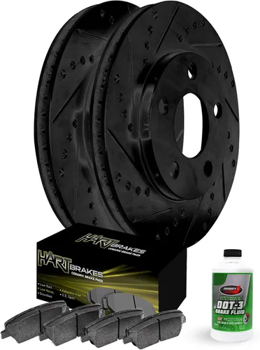 Vista 24 de Hart Brakes Kit de freno trasero para Hyundai Sonata 2015-2019