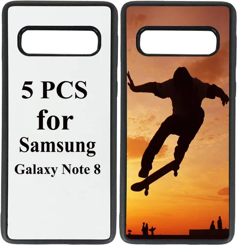 Vista 13 de JUSTRY Funda protectora para Samsung Galaxy A20/A30, de goma suave, antihuellas, antihuellas, antideslizante, para bricolaje, 5 unidades FUNDA