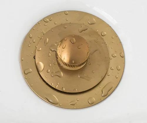 Vista 5 de Artiwell Juego de molduras de bañera de elevación y giro con placa frontal de desbordamiento de dos agujeros, kit de conversión de bañera de latón