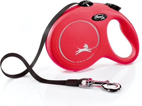Vista 25 de FLEXI Correa Retráctil New Classic Cord para Perros Extra Pequeños de hasta 18 libras – 10 pies, Negro Correa para Caminar Mascotas Sin Enredos