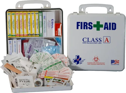 Vista 8 de Certified Safety Mfg. Clase A 21 Plus - 24 Poli Blanco