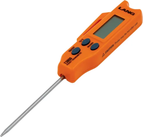 Lang Tools 13800 Termómetro Digital de Bolsillo, Negro