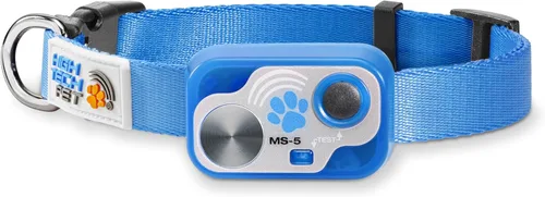 Vista 10 de High Tech Pet Brand - Collar automático para puerta de mascotas de alto rendimiento MS-5 Designer Series, incluye batería de clase A, diseño