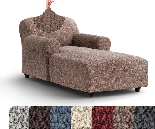 Vista 10 de PAULATO BY GA.I.CO. Funda para muebles, sillón, sofá, desmontable elástica de doble vía - Hecha en Italia - Colección Mille Righe