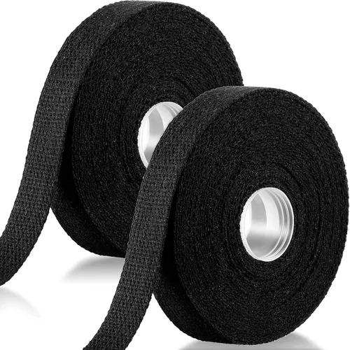 2 rollos/20 yardas, correas de algodón de 1 pulgada para decoración de manualidades, cinta de costura pesada, bolsas de envoltura para el hogar,