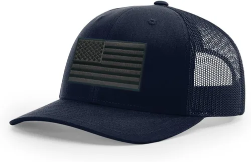 Vista 79 de Joe's USA Richardson 112 - Gorras de camionero con parche gráfico personalizado - Gorras estructuradas de cinco y seis paneles Richardson Premium