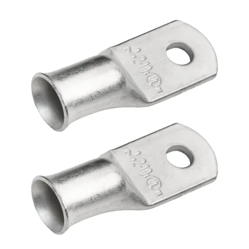 Vista 268 de SELTERM 5 piezas terminales de cable de cobre estañado 1/0 AWG perno de 1/2", extremos de cable de batería, terminales de anillo, conectores