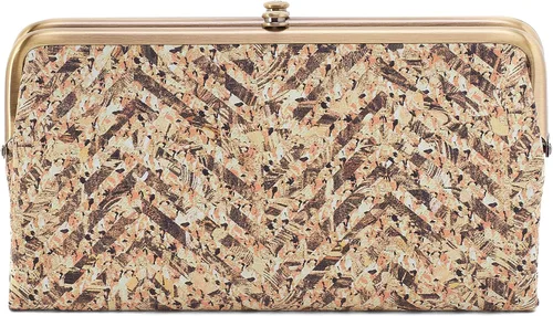 Vista 9 de HOBO Cartera de cuero Lauren para mujer Negro