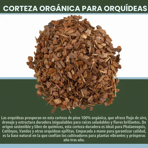 Vista 6 de Mantillo para plantas de casa (8 cuartos), astillas pequeñas de corteza de madera para interiores, patio, medio de cultivo, ¡y mucho más!