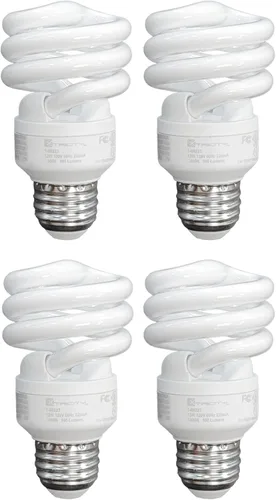 Vista 9 de Xtricity Bombillas fluorescentes compactas T2 en espiral, base E26, 13 W (equivalente a 60 W), blanco suave de 2700 K, 900 lúmenes, CFL, 120 V