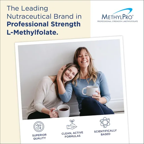 Vista 8 de MethylPro B Complex + L-metilfolato 5 mg - Mezcla de vitaminas metiladas biodisponibles - Apoya la energía y el estrés - Vegetariano e