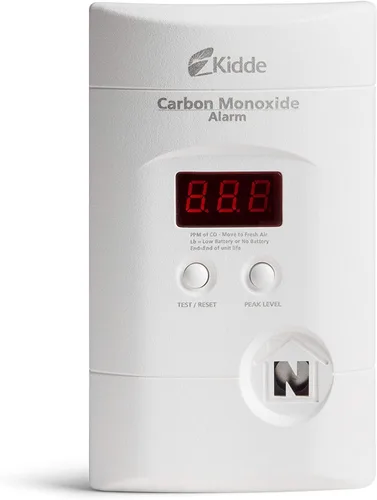 Vista 13 de Kidde - Detector de monóxido de carbono, enchufe de pared con respaldo de batería de 9 voltios, pantalla LED digital - 2
