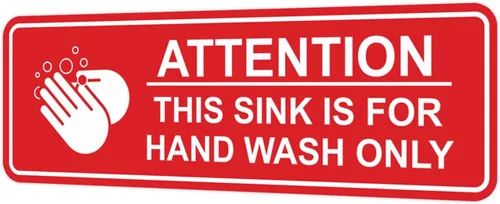 Vista 32 de Atención estándar: este fregadero es solo para lavar a mano (Negro) - Pequeño (paquete de 1)