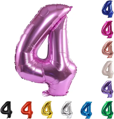 Vista 85 de YPSelected Globo de aluminio grande de 32 pulgadas con número de helio, cumpleaños, boda, fiesta, 0-9 (azul bebé, 0)