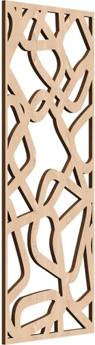 Vista 10 de Ekena Millwork WALW10X25X0250ACMRO Acme - Paneles decorativos de pared de madera con calado, 9 3/8 pulgadas de ancho x 24 3/8 pulgadas de alto