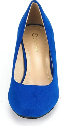 Vista 4 de DREAM PAIRS Luvly - Zapatos de tacón bajo para mujer