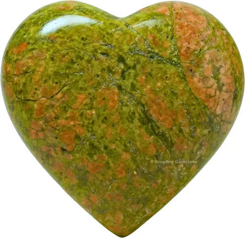 Vista 71 de Piedra de palma de corazón de cristal de nuummita - Piedra de preocupación de bolsillo para masaje, para equilibrar naturalmente los chakras