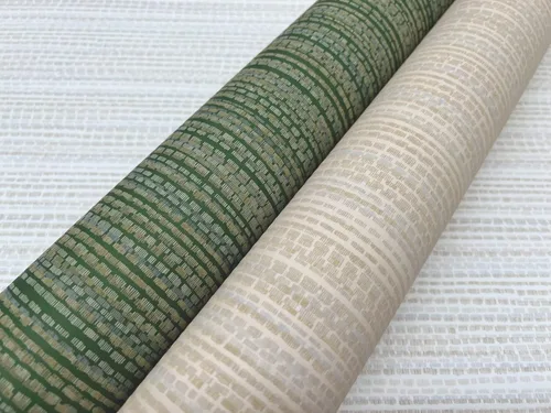 Vista 5 de Erin & Ben Co. PSW1449RL - Papel tapiz para despegar y pegar con textura de garrapatas de trigo, color beige