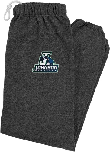 Vista 23 de LOGOVISION Pantalones deportivos para hombre con logotipo primario colegiado colección jaspeado carbón