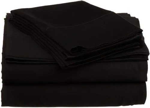 Vista 11 de Sábana bajera ajustable de color burdeos, 1 pieza, con bolsillo extra profundo, se adapta a colchones de 45,7 a 21.2 in en todo elástico de calidad